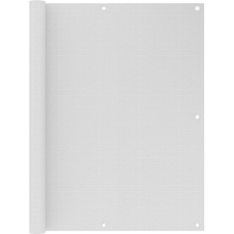 

Toldo para balcón HDPE blanco 120x600 cm