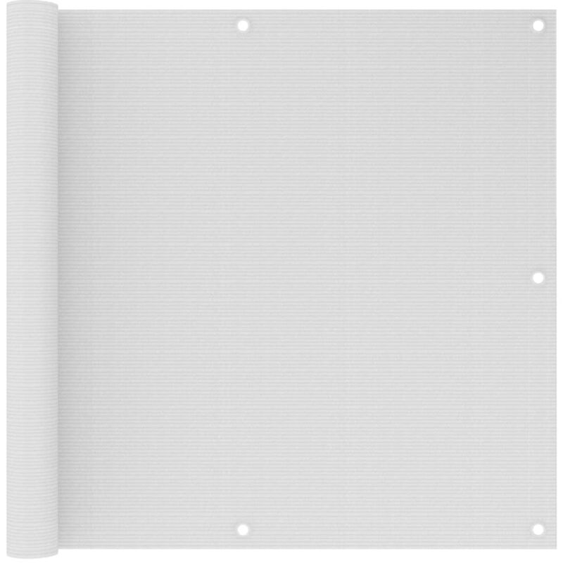 

Toldo para balcón HDPE blanco 90x300 cm