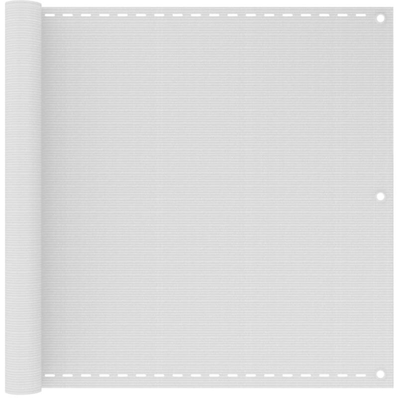 

Toldo para balcon HDPE blanco 90x500 cm