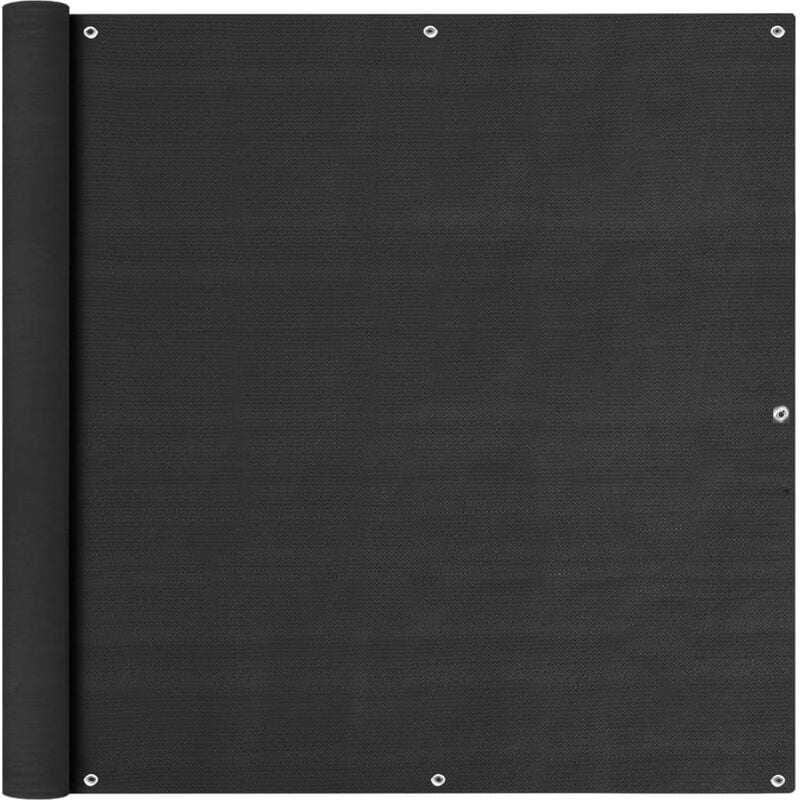 

Toldo para balcón HDPE gris antracita 120x600 cm