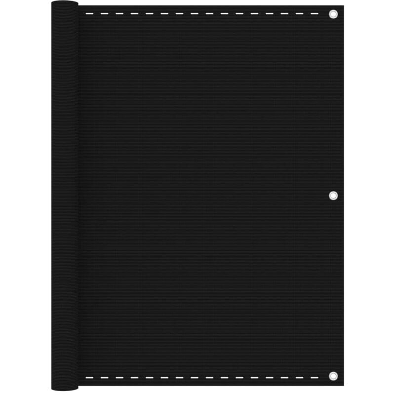 

Toldo para balcon HDPE negro 120x500 cm