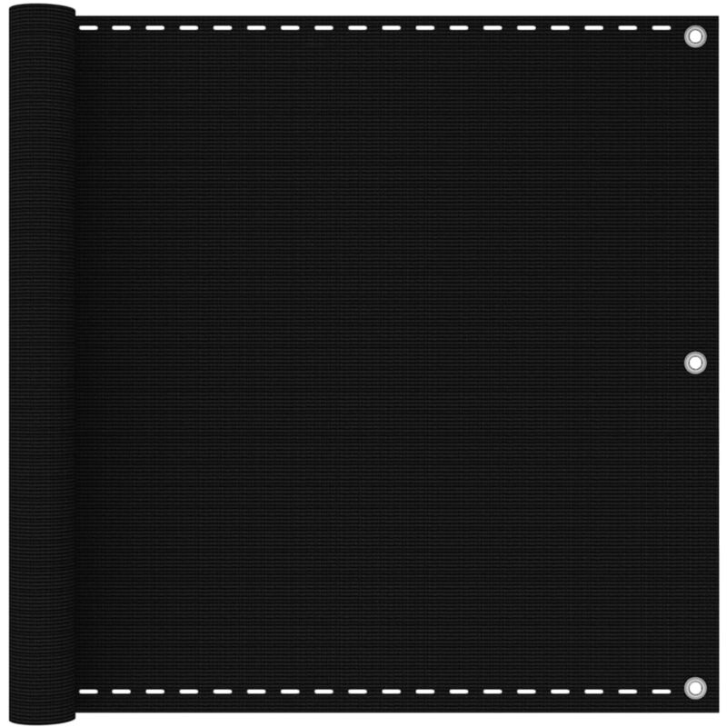 

Toldo para balcon HDPE negro 90x500 cm