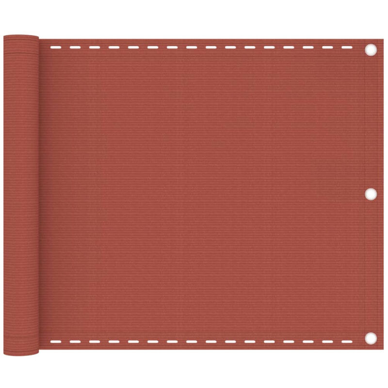 

Toldo para balcon HDPE terracota 75x600 cm