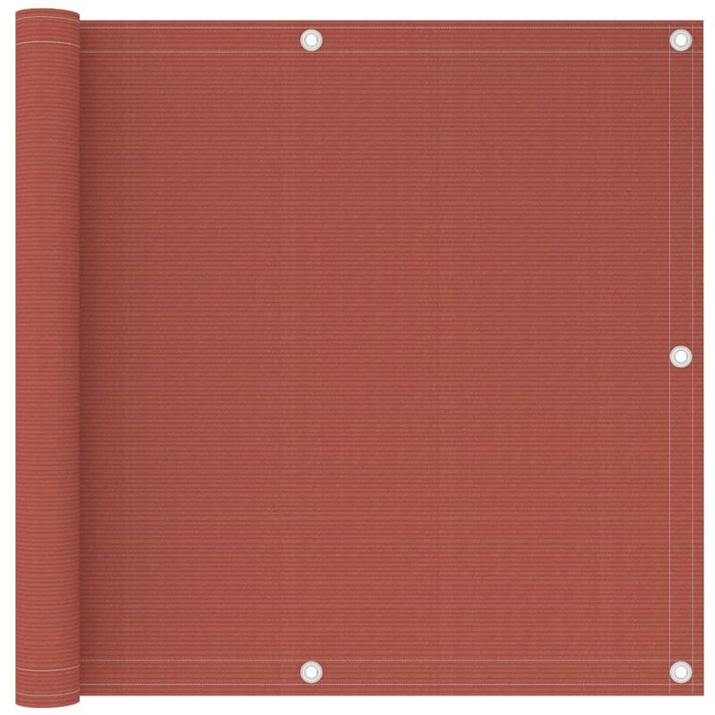 

Toldo para balcón HDPE terracota 90x300 cm