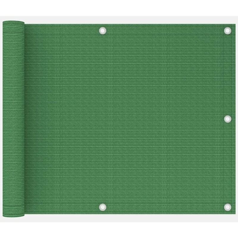 

Toldo para balcon HDPE verde claro 75x400 cm