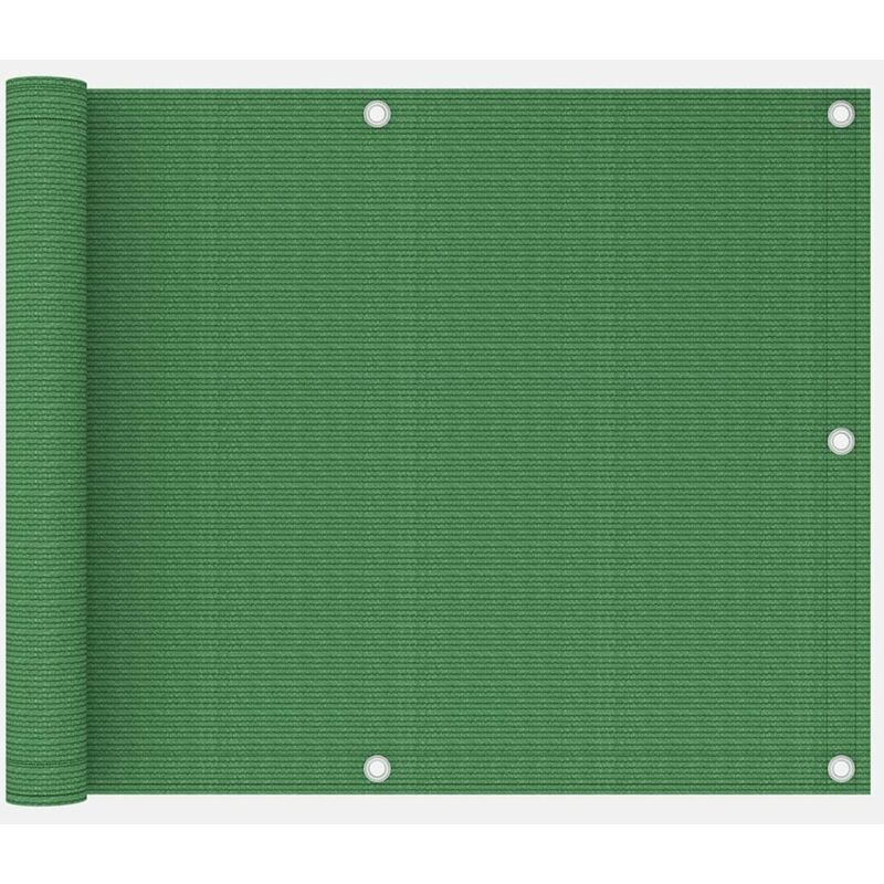 

Toldo para balcon HDPE verde claro 75x600 cm