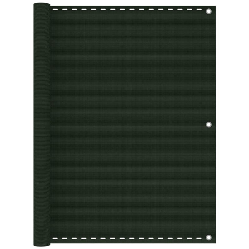 

Toldo para balcon HDPE verde oscuro 120x400 cm