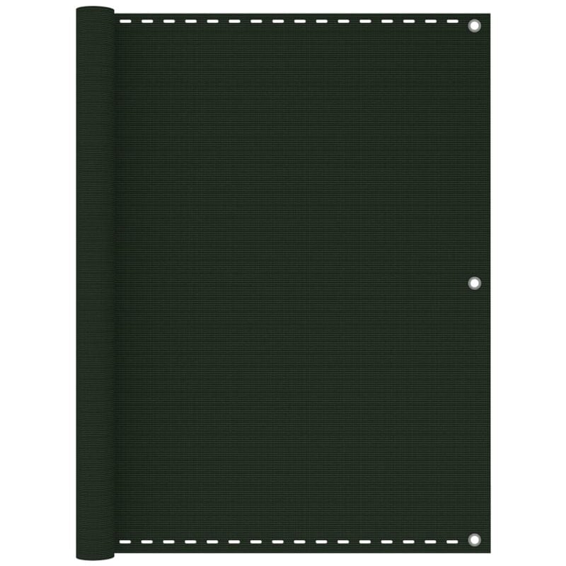 

Toldo para balcon HDPE verde oscuro 120x500 cm