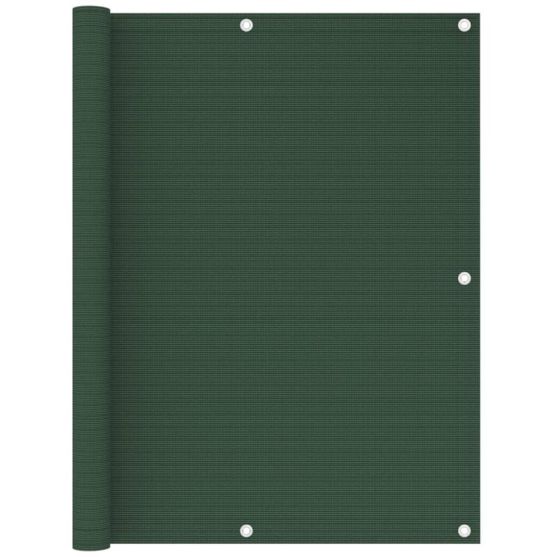 

Toldo para balcón HDPE verde oscuro 120x500 cm