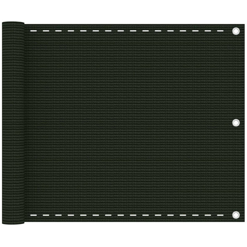 

Toldo para balcon HDPE verde oscuro 75x600 cm