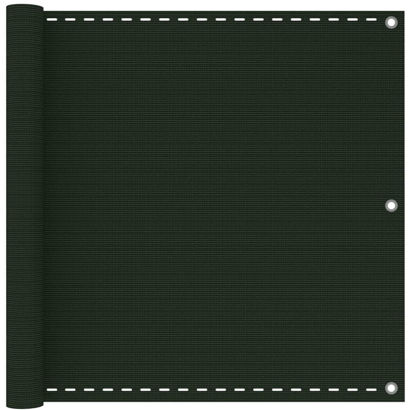 

Toldo para balcon HDPE verde oscuro 90x500 cm
