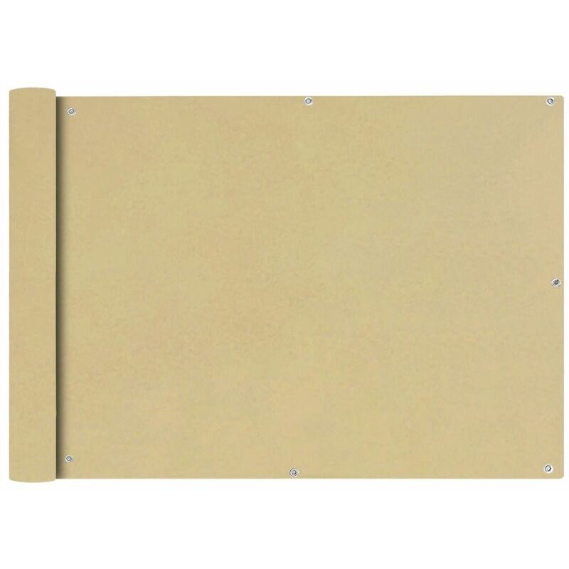 

Toldo para balcon tela oxford 75x600 cm beige