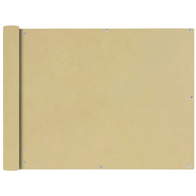 

Toldo para balcon tela oxford 90x400 cm beige