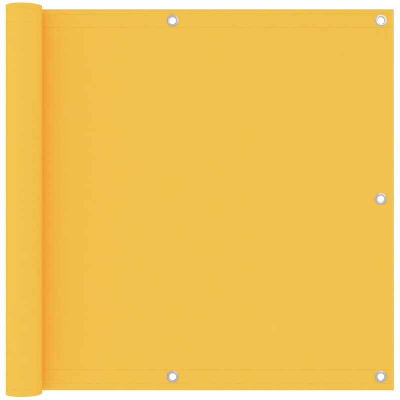 

Toldo para balcón tela oxford amarillo 90x300 cm