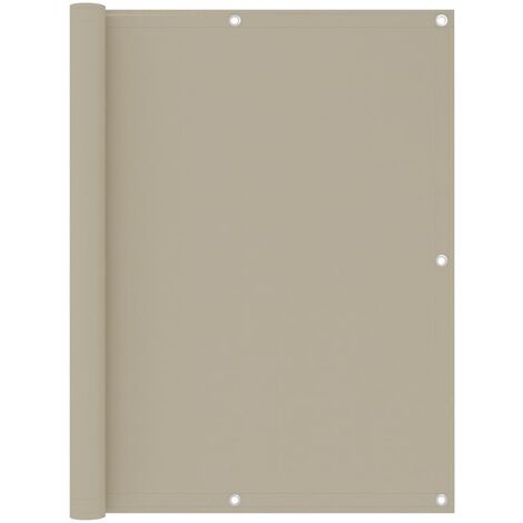 Toldo para balcón tela oxford beige 120x500 cm - Beige