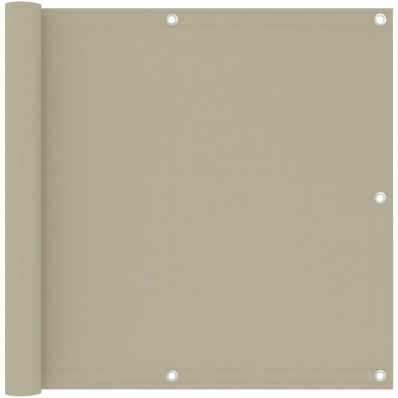 

Toldo para balcón tela oxford beige 90x500 cm