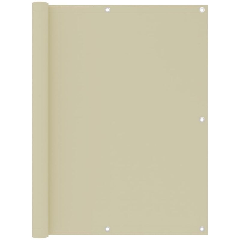 

Toldo para balcón tela oxford crema 120x300 cm