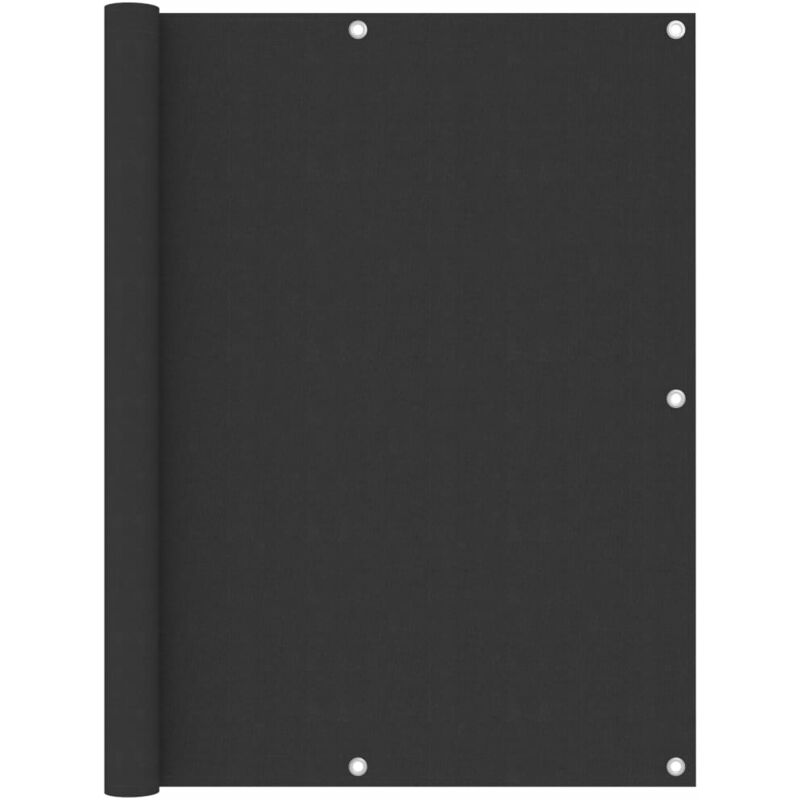 

Toldo para balcón tela oxford gris antracita 120x500 cm
