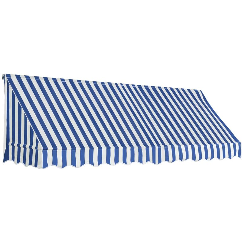

Toldo para bar 300x120 cm azul y blanco - Azul - Vidaxl