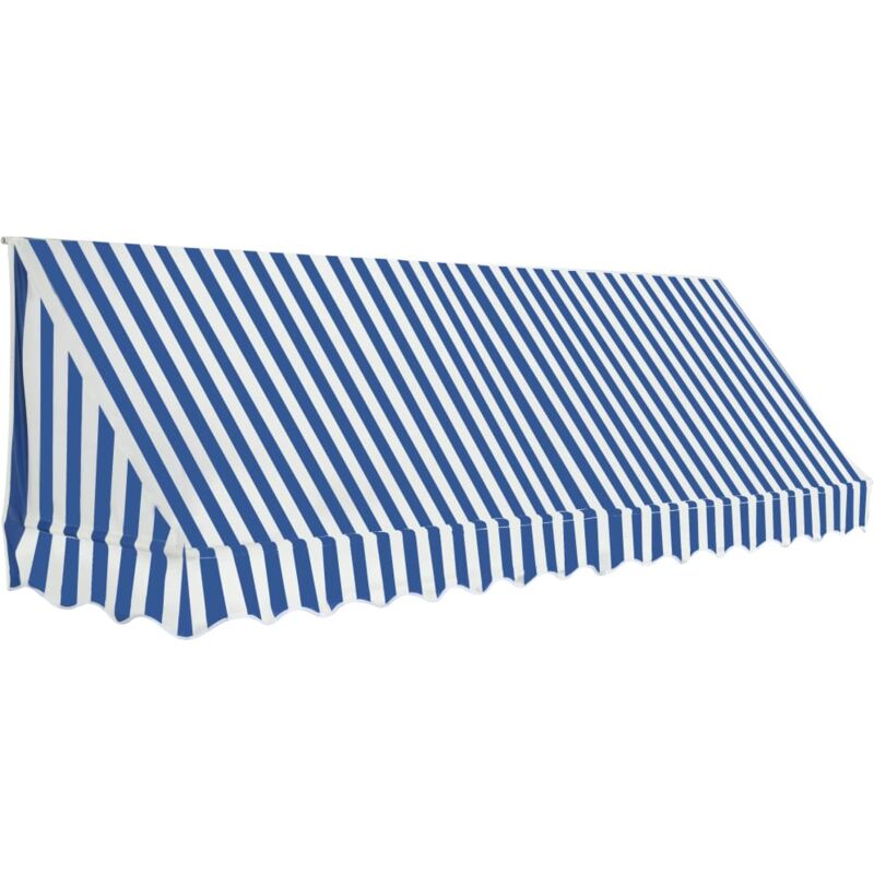 

Toldo para bar 350x120 cm azul y blanco - Azul - Vidaxl