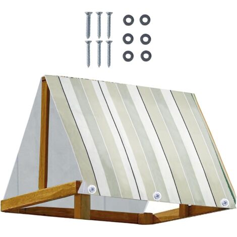 Toldo para parque infantil, toldo de repuesto para casita de juegos, cubierta impermeable y resistente al sol, piezas de equipo robustas, velas de sombra protectoras, ideal para áreas de juego al aire