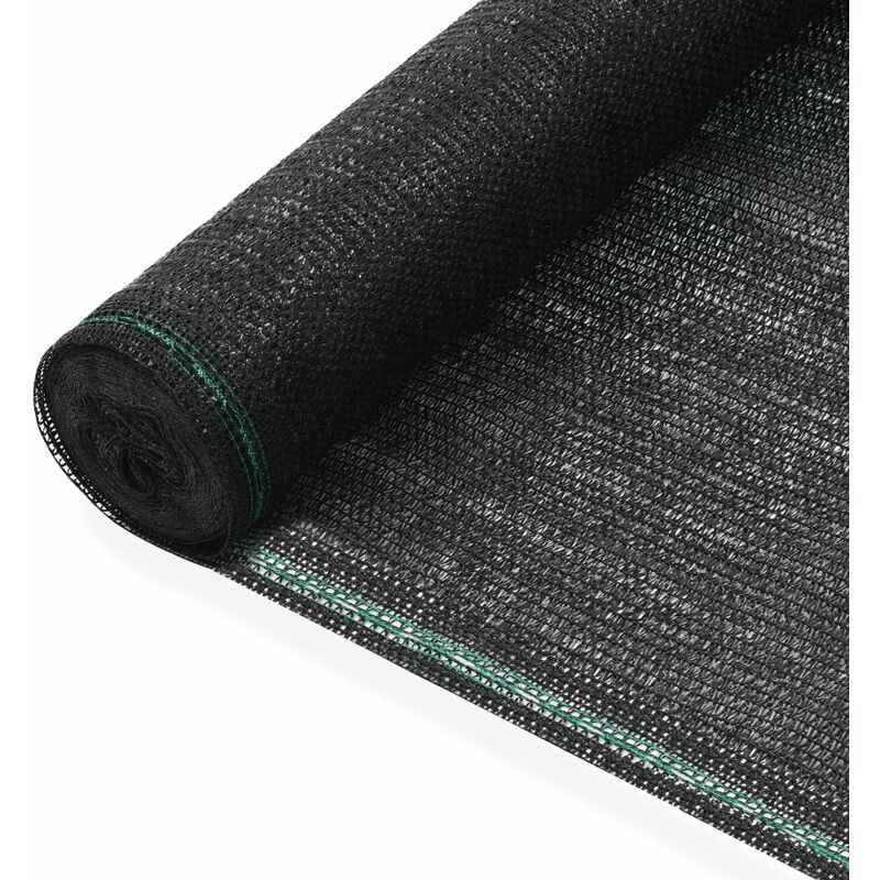 

Toldo para pista de tenis HDPE 1,4x100 m negro