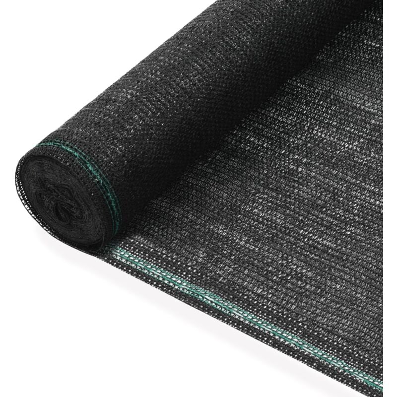

vidaXL Toldo para Pista de Tenis HDPE 1.8x50 m Negro - Negro