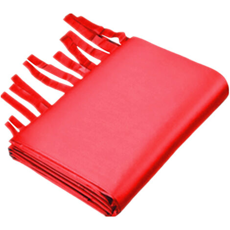 Toldo para tienda de campaña con revestimiento de poliuretano – Resistente a los rayos UV y al agua – Protección contra el viento – Rojo – 3 x 2 m – Tejido Oxford 300D