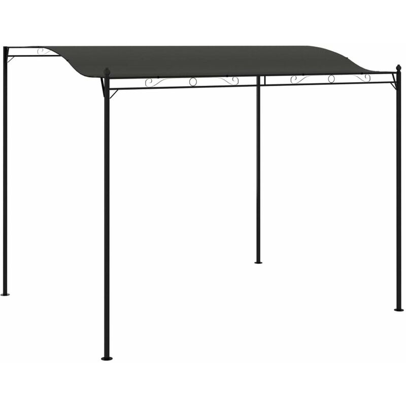 

Toldo parasol gris antracita 3x2,5 cm