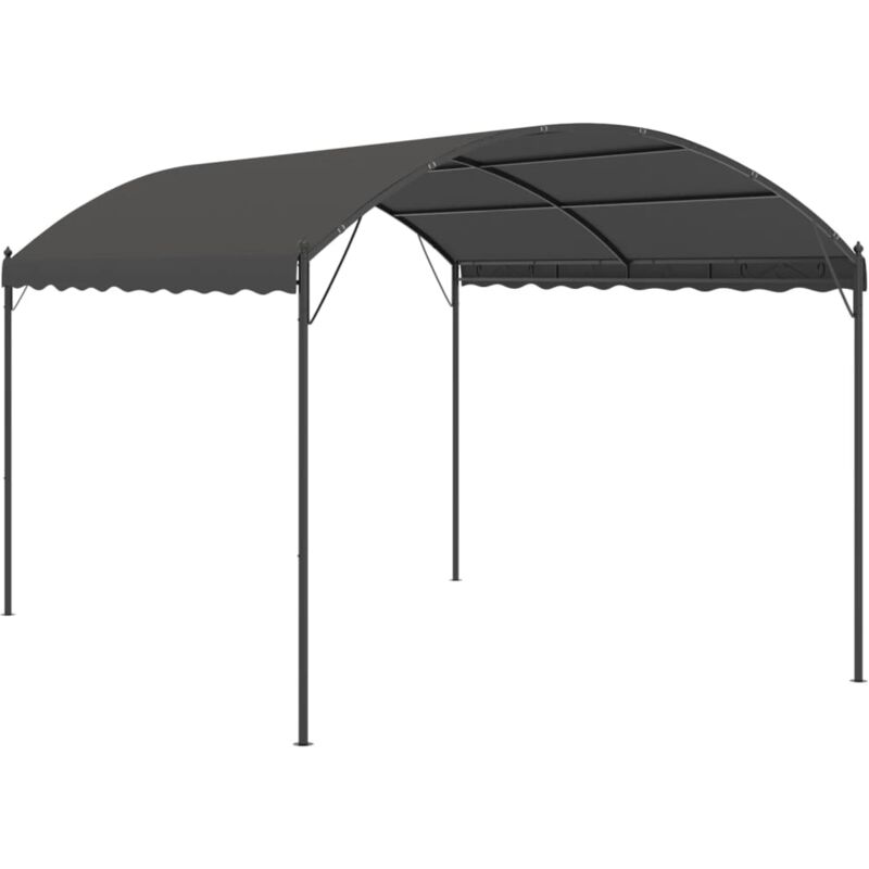 

vidaXL Toldo parasol gris antracita 3x4 m - Antracita