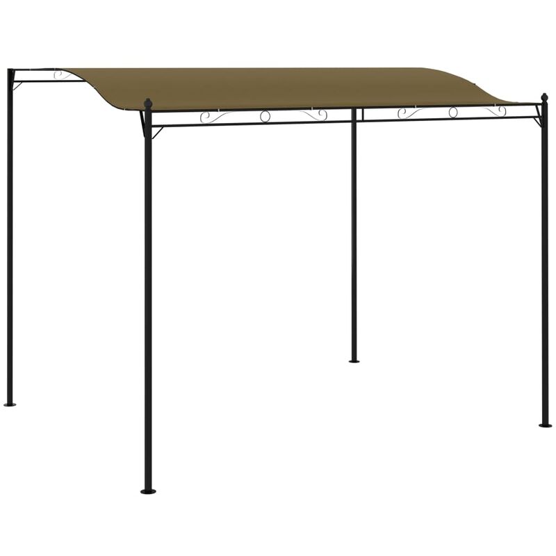 

Toldo parasol gris taupe 3x2,5 cm 180 g/m²