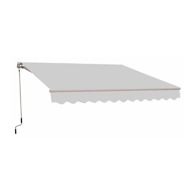 

Toldo plegable gris de jardín vivaz Medidas 3X4M