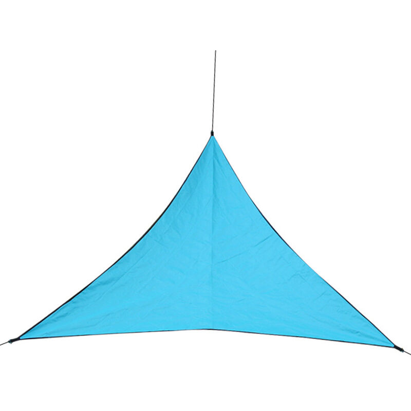 

Toldo protector solar impermeable al aire libre,Marquesina plegable, marquesina triangular,capota parasol,Azul