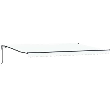 Toldo Retráctil 500 x 300 cm tela vidaXL