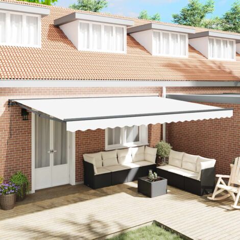 Toldo Retráctil 500x300 cm tela