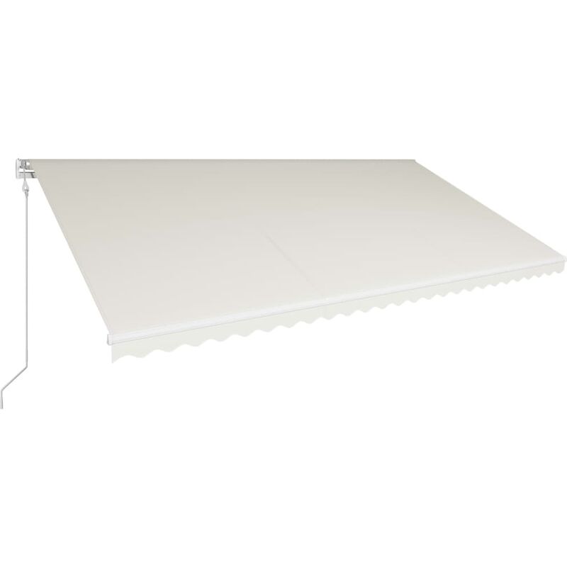 

Toldo retractil automatico color crema 600x300 cm