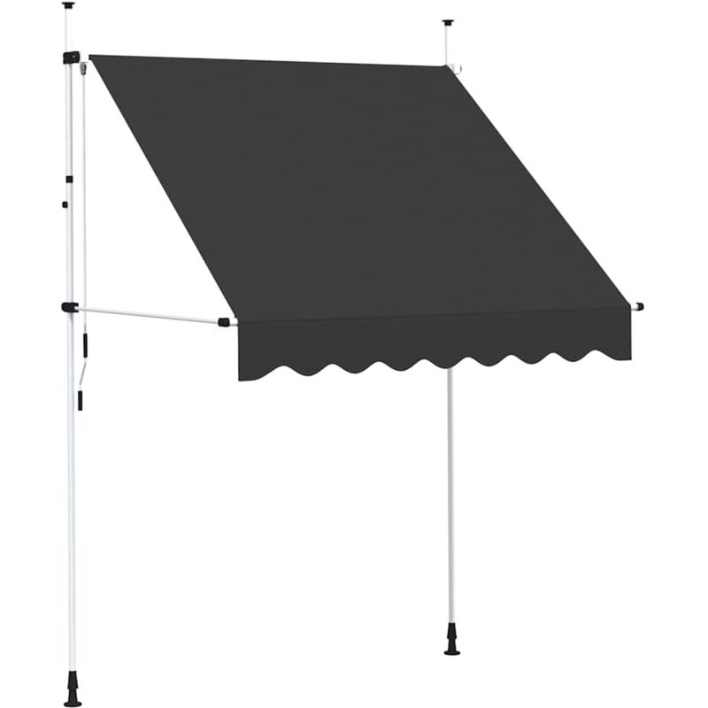 

Toldo Retráctil de Operación Manual Antracita 200 cm - Antracita - Vidaxl