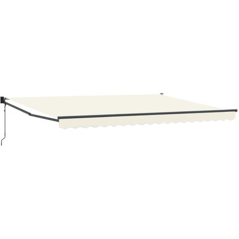 Toldo Retráctil Eléctrico Crema 4 x 2 m