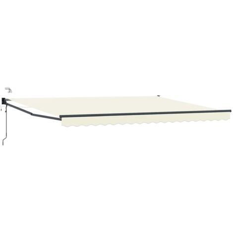 Toldo Retráctil Eléctrico Crema 4 x 2 m