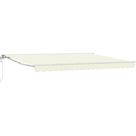 Toldo Retráctil Eléctrico Crema 5 x 3,5 m