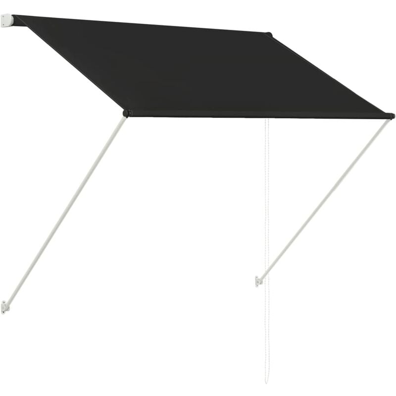 

Toldo retractil gris antracita 100x150 cm