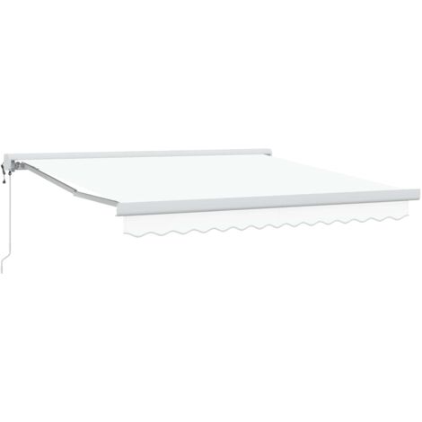 Toldo Retráctil Manual 300 x 250 cm Tela, Metal
