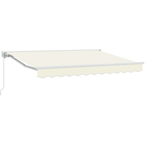 Toldo retráctil manual Crema 3 x 2,5 m