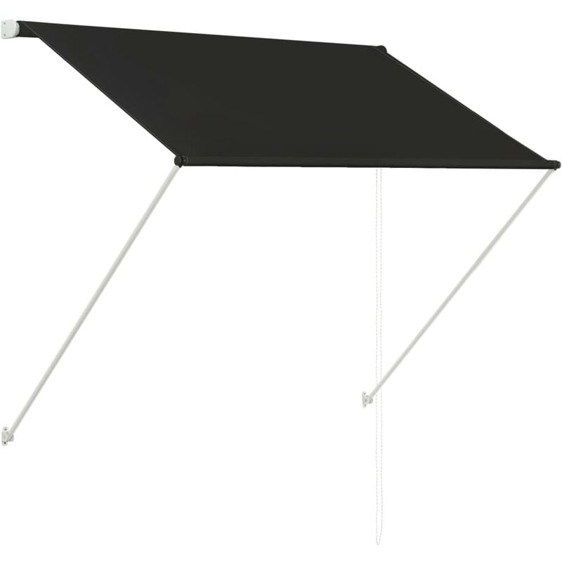 

Toldo retractil 150x150 cm gris antracita