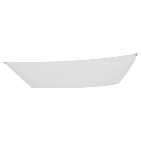 Toldo sombreo rectangular Aktive Garden color blanco