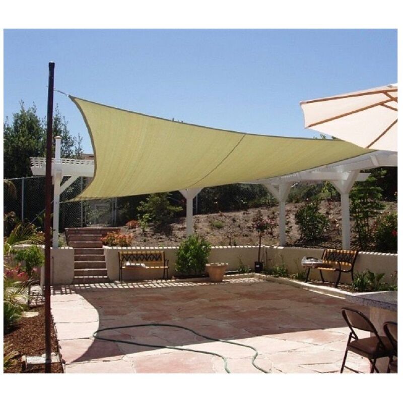 

Toldo Vela Cuadrado WaterProof - Gris - 165gr/m2 - 3,6 x 3,6 metros