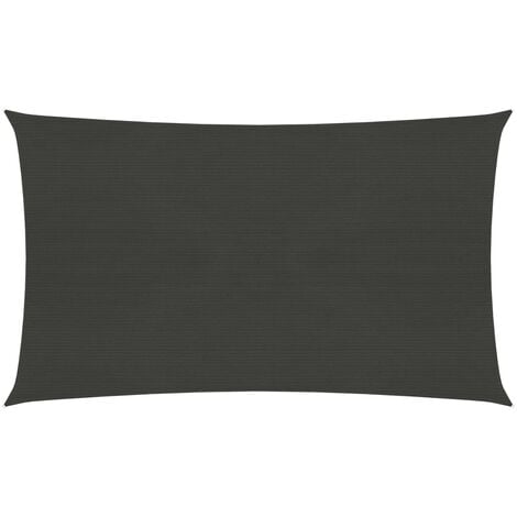 Toldo Vela de Sombra gris antracita HDPE 160 g/m² 5x7 m VFR73199 MaisonChic