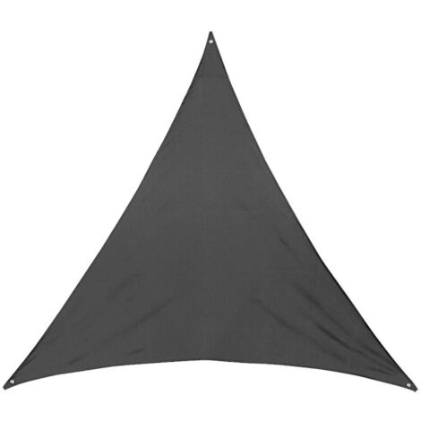 Toldo vela de sombra triangular Anori Verde - 3 x 3 x 3 m - Hespéride
