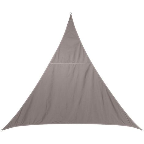 Toldo vela de sombra triangular Curacao Topo - 3 x 3 x 3 m - Hespéride