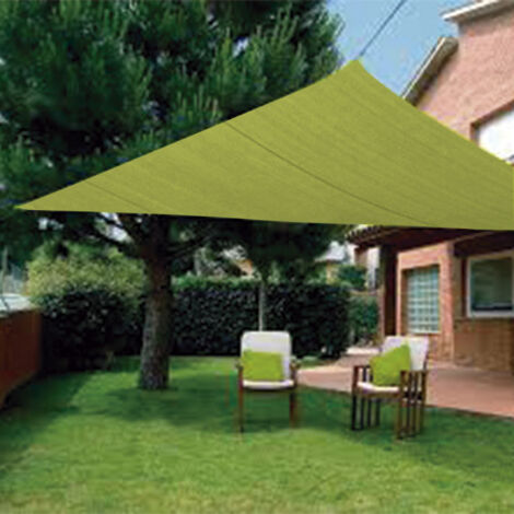 TOLDO VELA IMPERM. 5X5X5M. VDE.CLR -